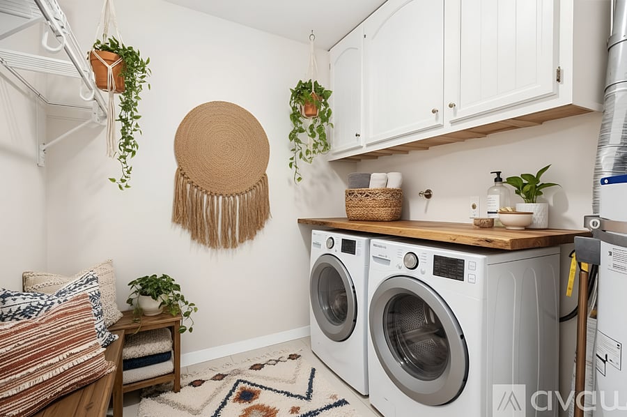 Furnished Laundry Room