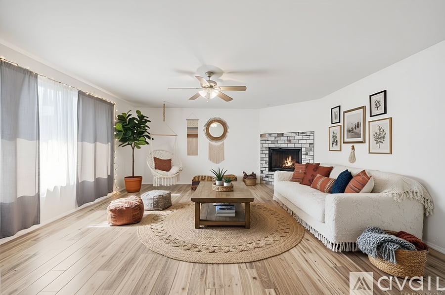 Furnished Living Room
