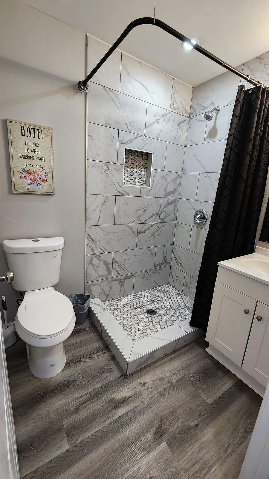 Shared Bathroom for Bedrooms 3, 6 and 7