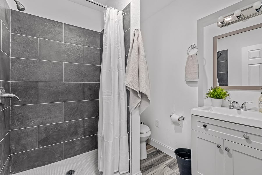 Bathroom Near Garage