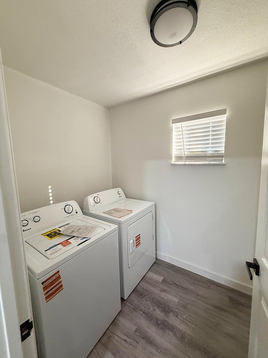 Washer and Dryer