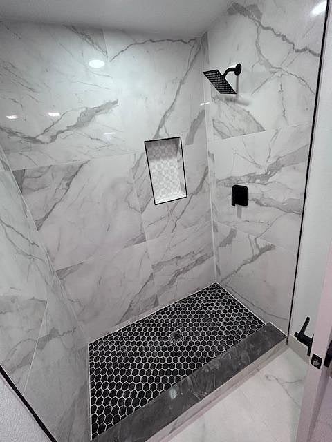 Walk in shower
