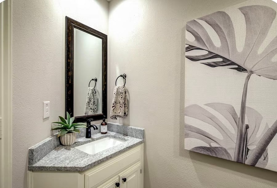 Powder bathroom
