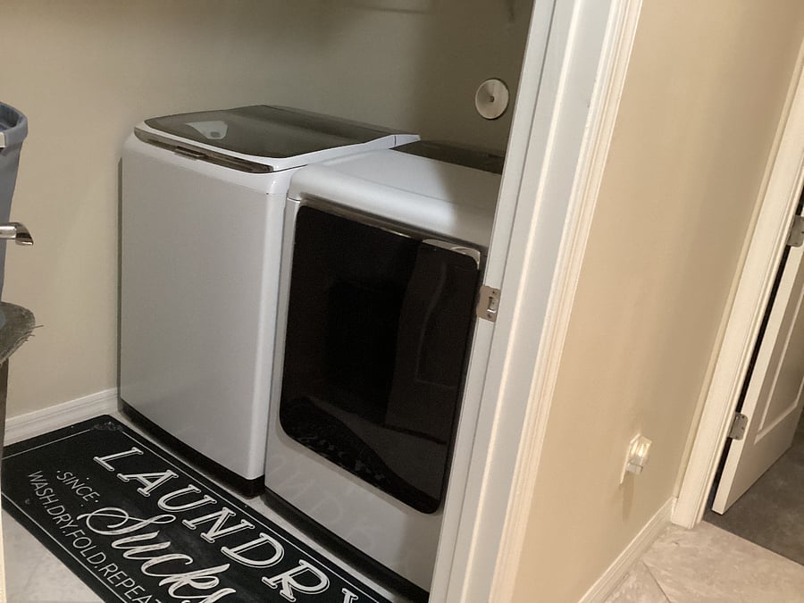Washer and dryer