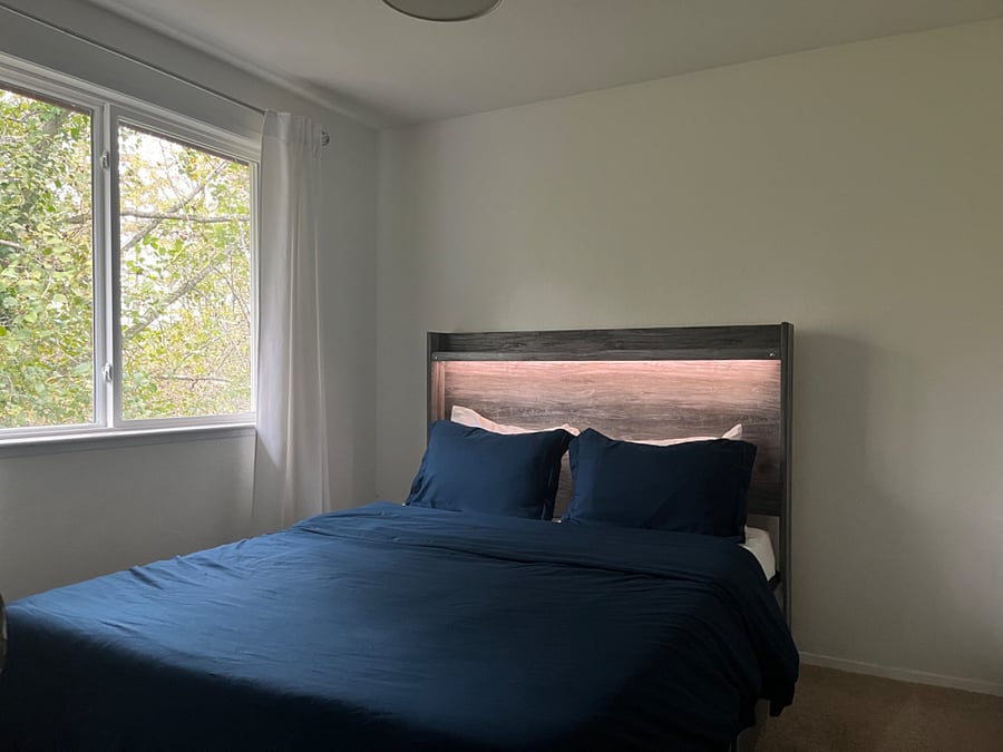 Third bedroom with double bed