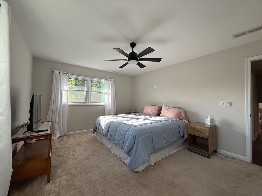 Master Bedroom with King Bed