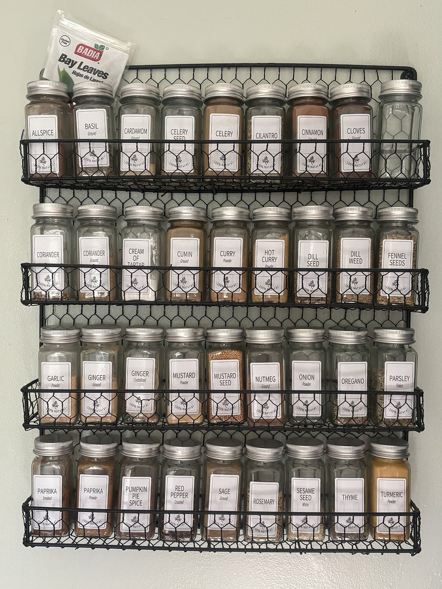 Did we mention that the kitchen is well equipped? Spices galore for you to use!