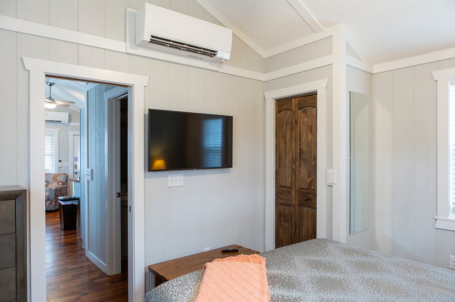 Bedroom with Smart TV