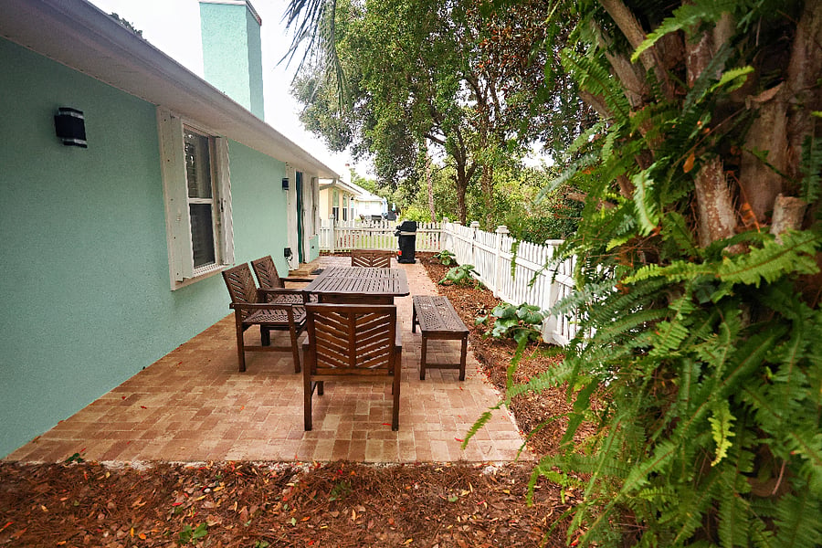 Back yard