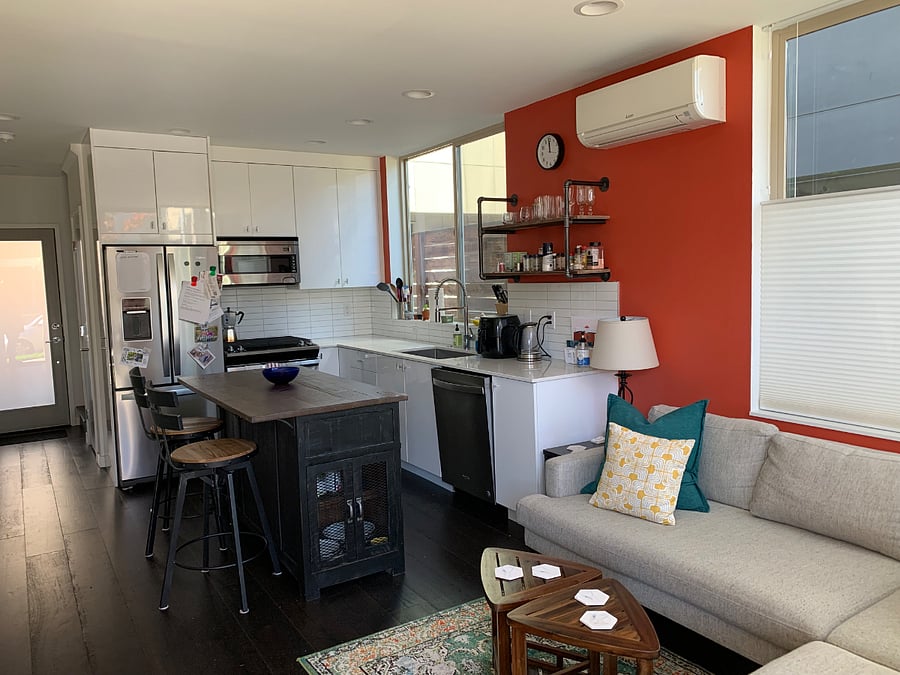 Shared Living Room / Kitchen Area