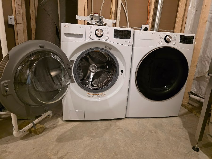 Access to your own washer and dryer located right outside the apartment