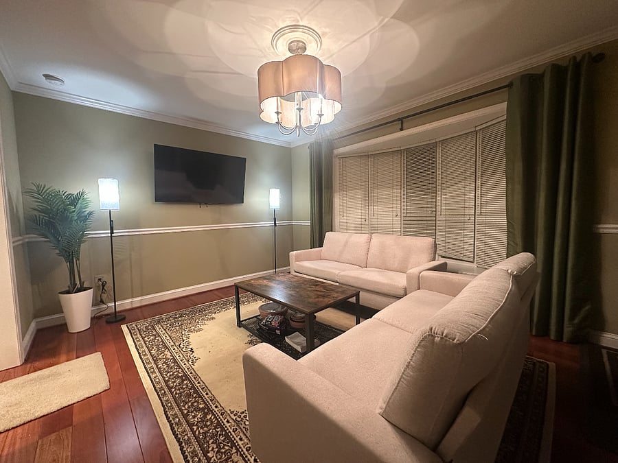 Furnished Living Room #2 with Entertainment Center