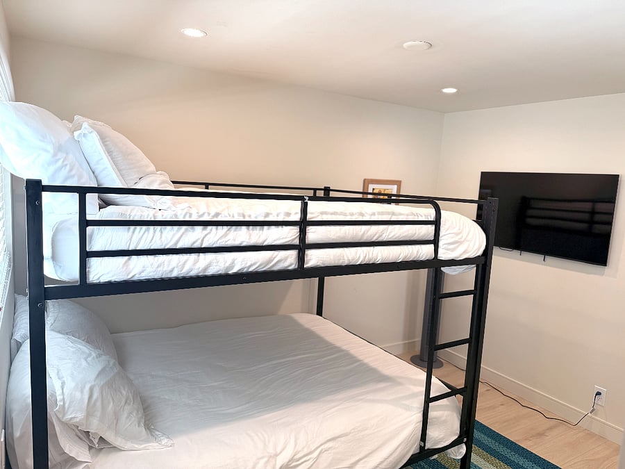 Bedroom #2 with a smart TV
