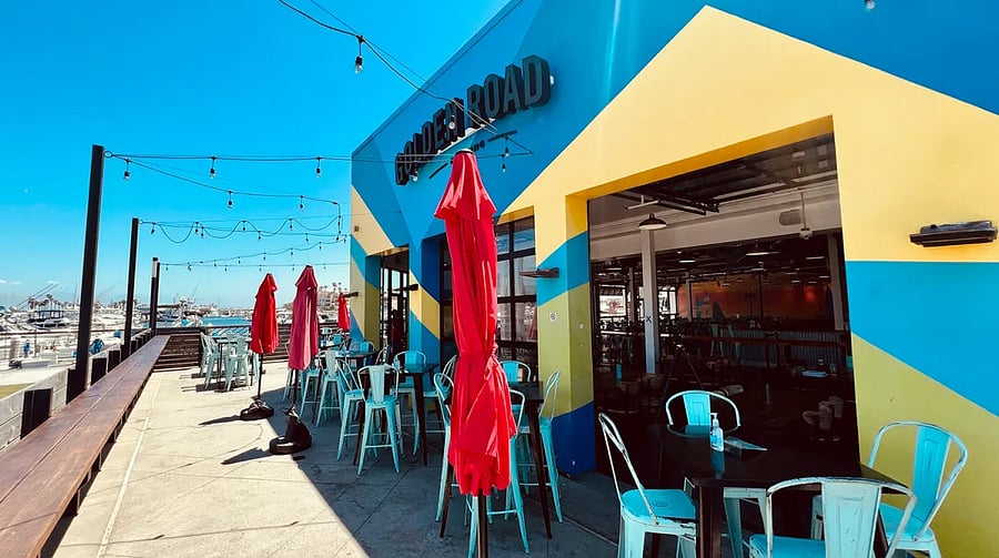 Walking distance to Golden Road Brewery