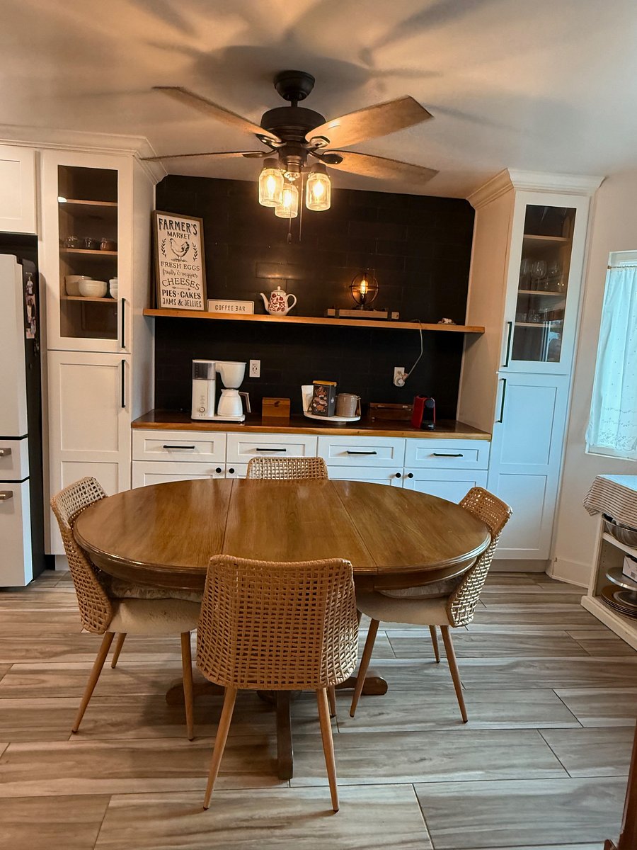 Kitchen Dinette Coffee Station
