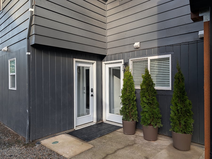 Exterior entrance