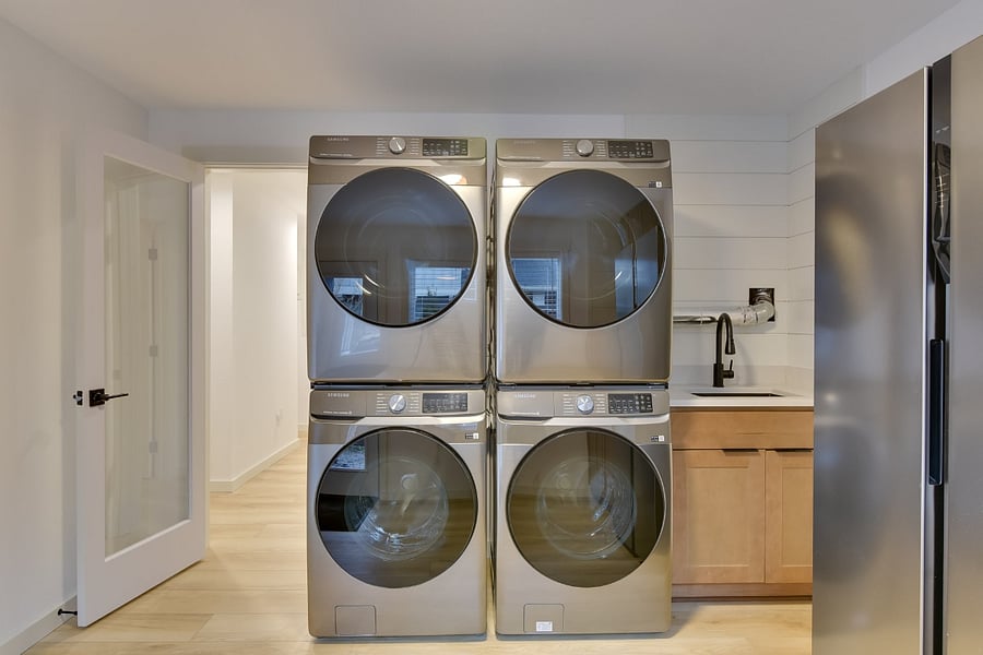 Shared laundry machines