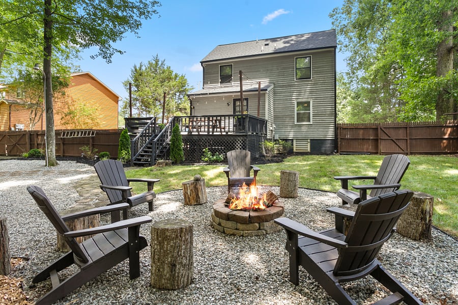 Outdoor Fire place.