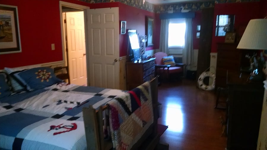 Bedroom East side of home