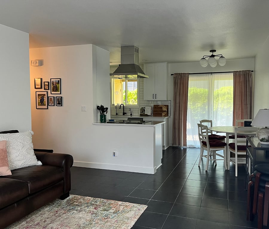 Open floor plan