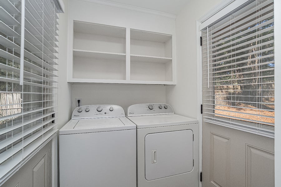 Laundry area