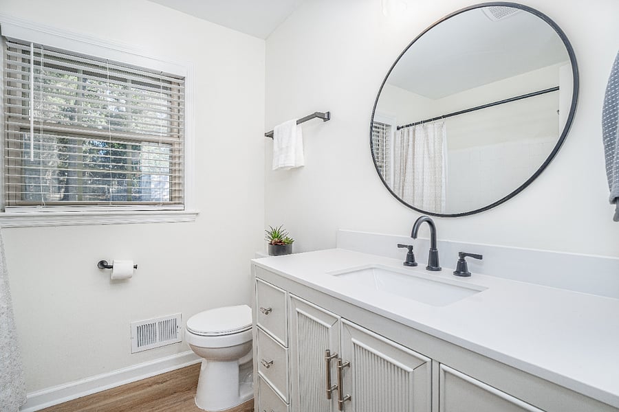 Hall bathroom