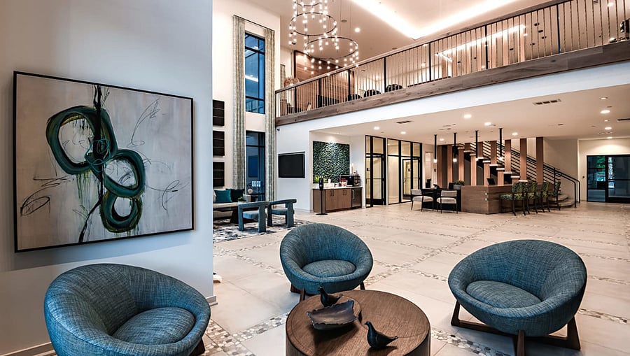 Clubhouse interior