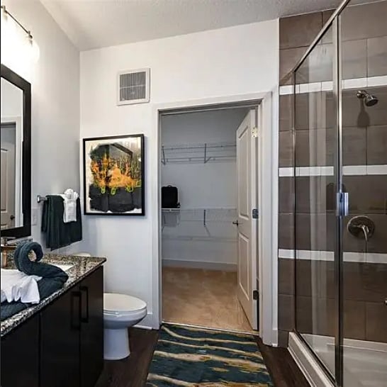 Unit bathroom