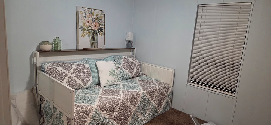 Guest room trundle bed sleeps two 