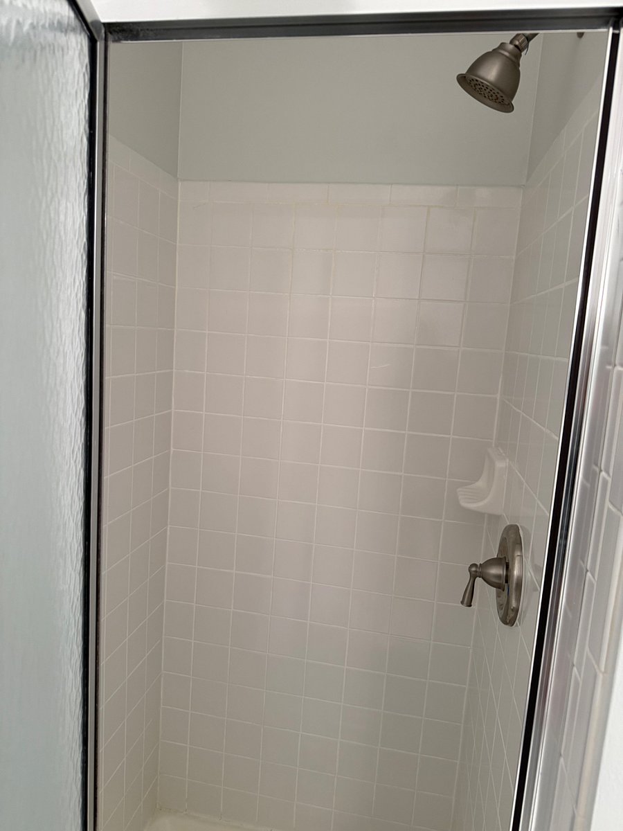 Shower in masterbath