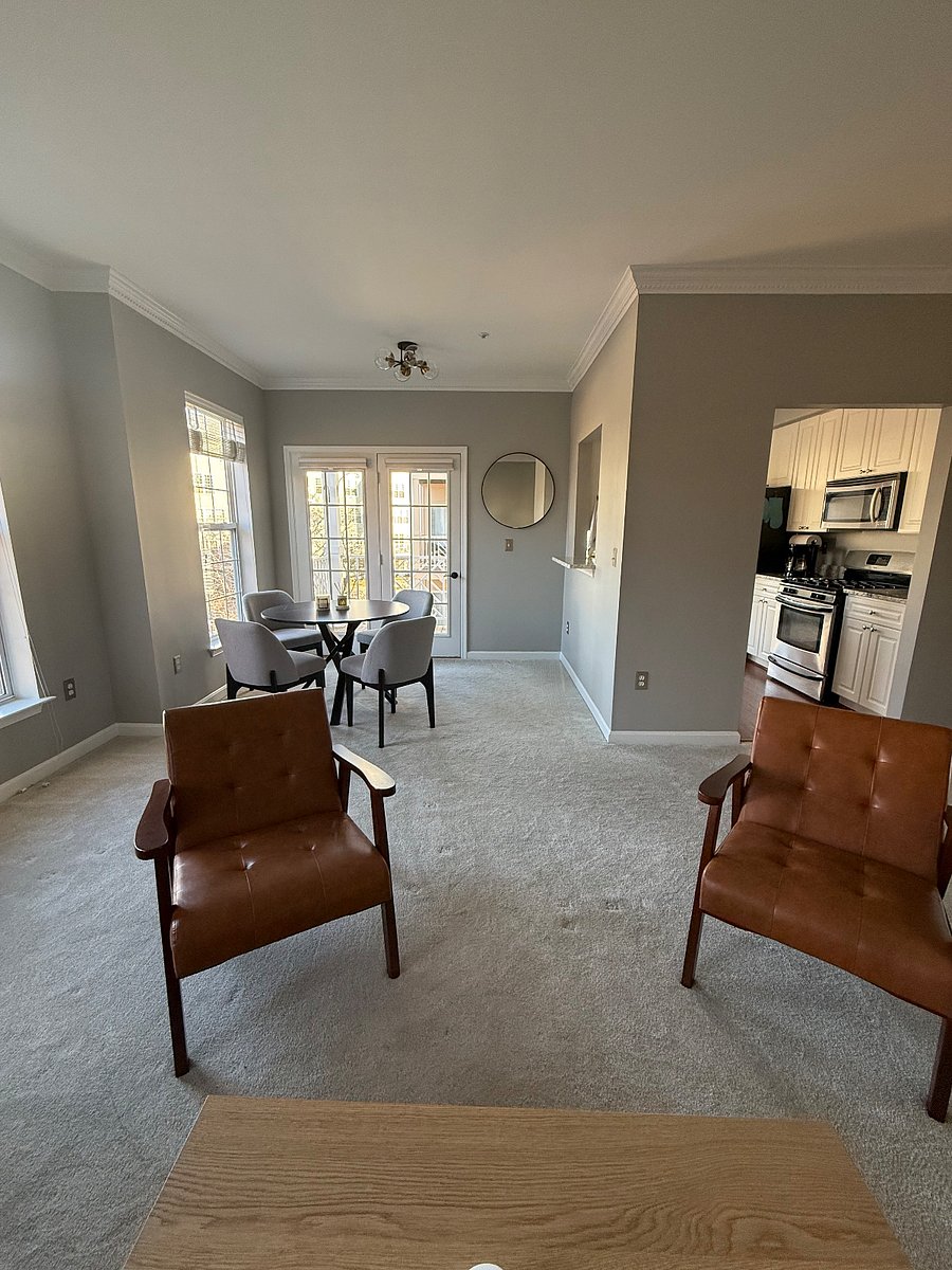 Dining view from living room