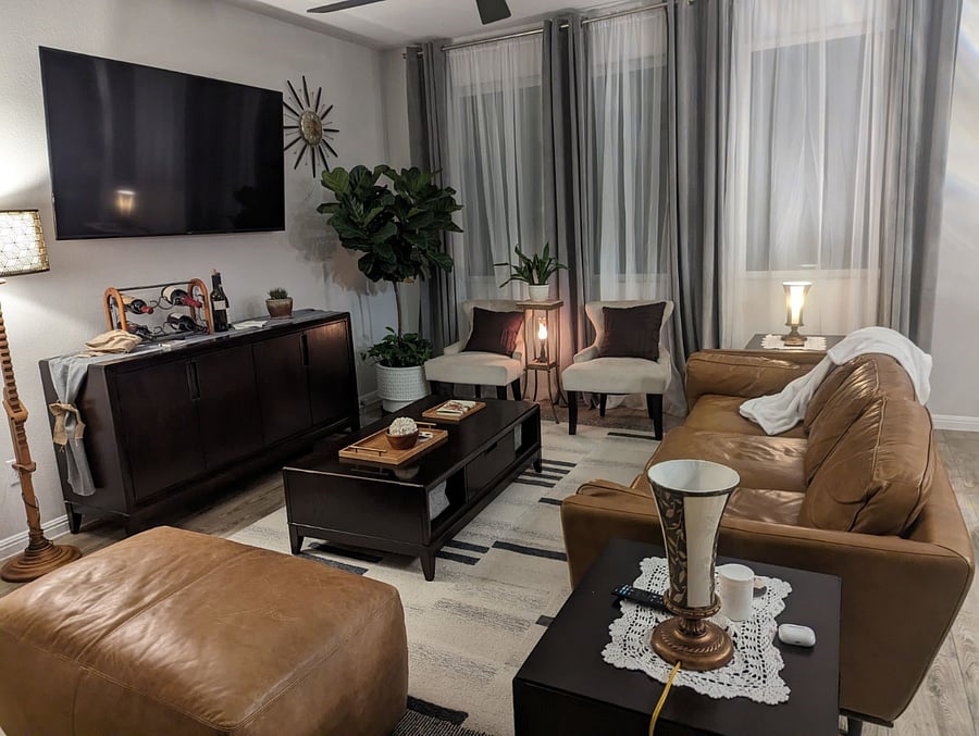 Downstairs living room