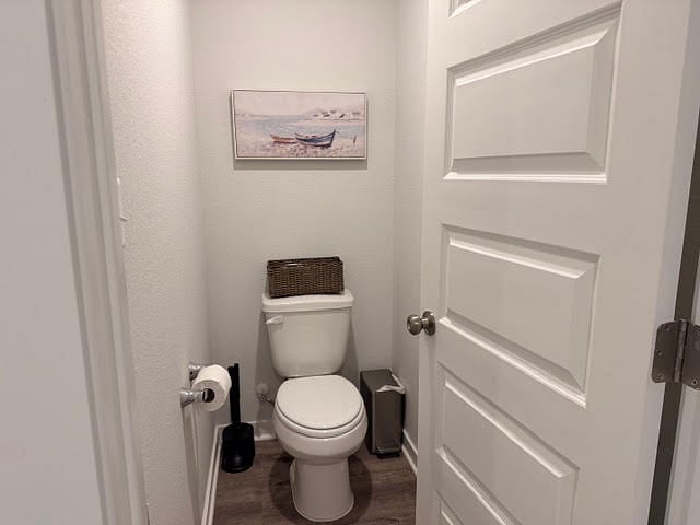 Primary Bathroom private toilet
