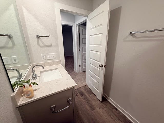 Shared full bathroom with another room and the tenant is only there on the weekends