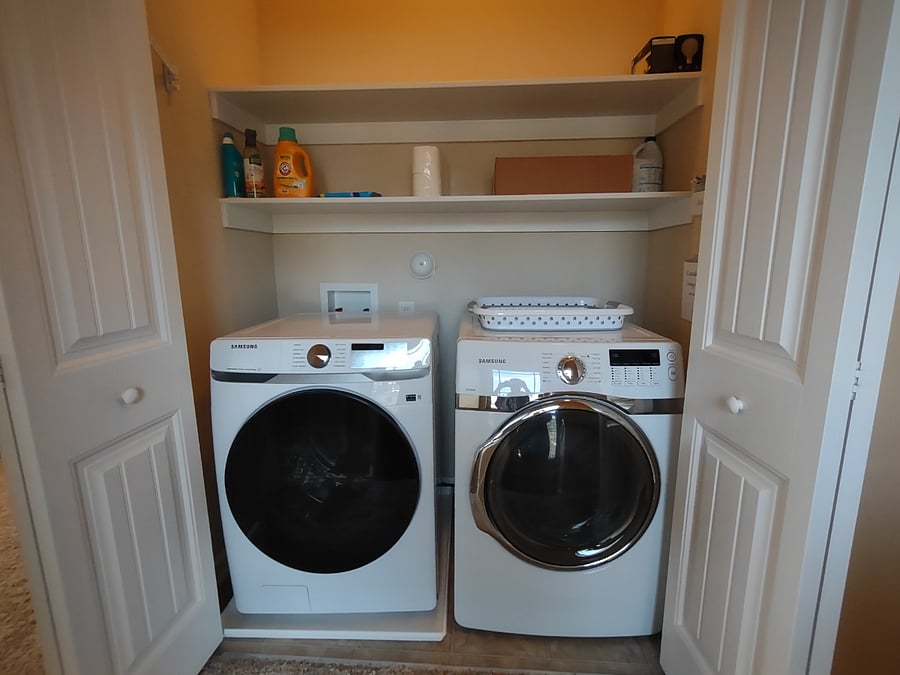 in-unit laundry on 3rd floor