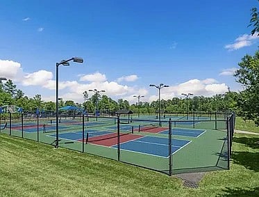 Neighborhood tennis & pickleball courts