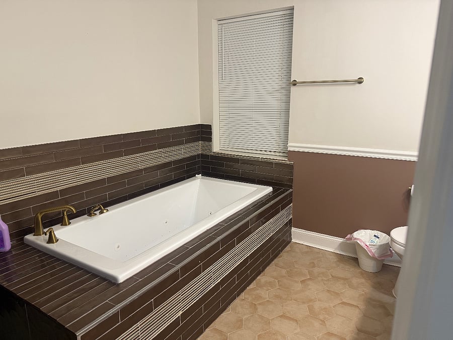 Master bathroom