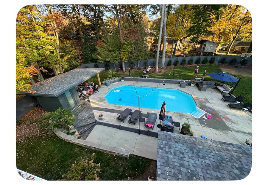 Pool only open in summer months 