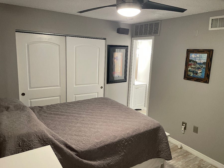 Same Bedroom - The summer season comforter in on the bed now.