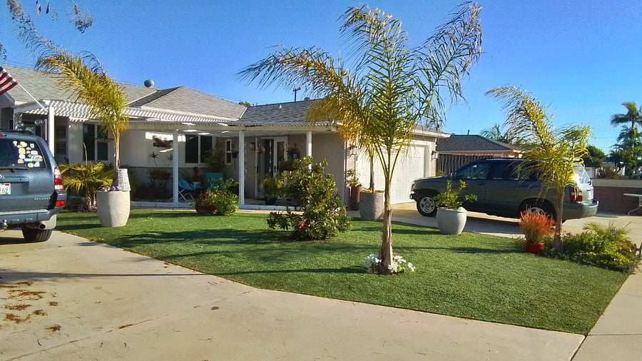Driveway parking space for your unit.  Well lit.