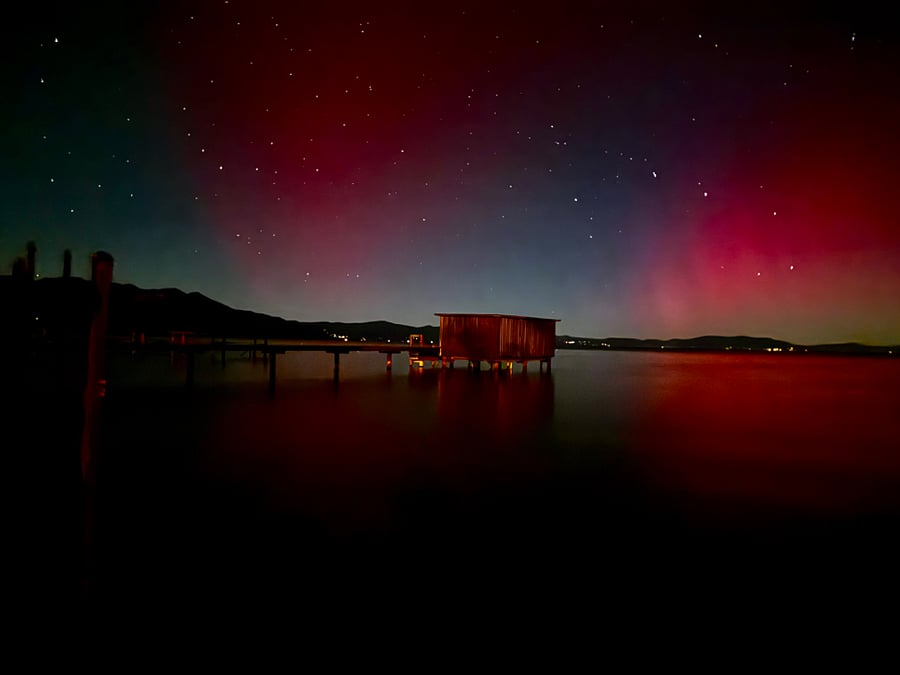3 min walk to see the northern lights multiple times in the last year.