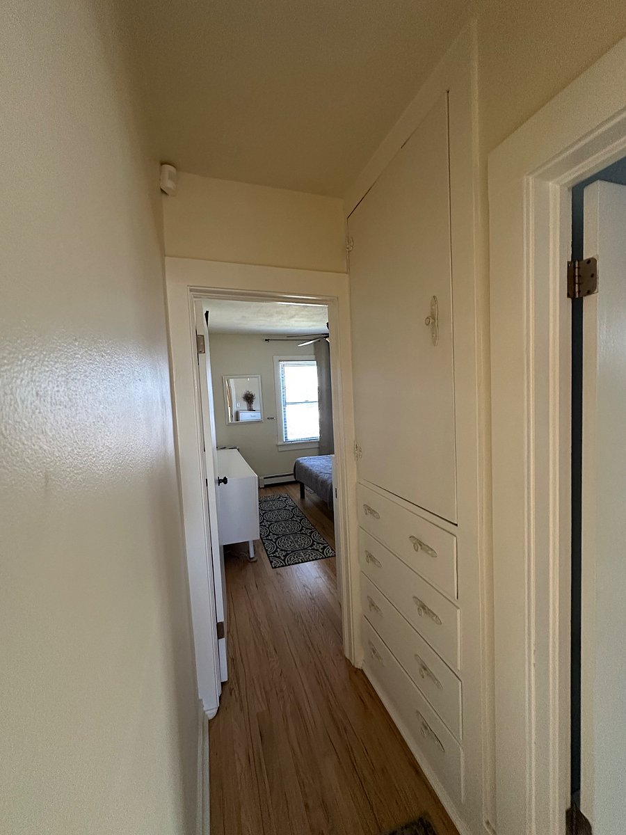 Built-in cabinets for storage