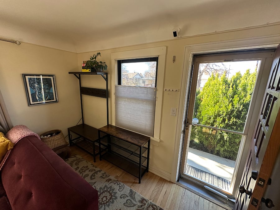 Mudroom area