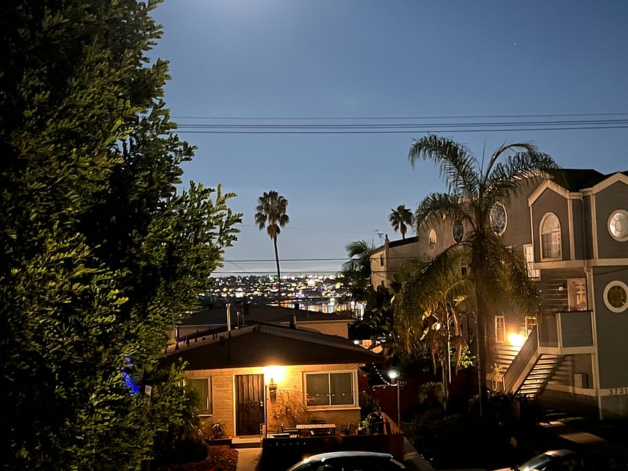 View from the balcony