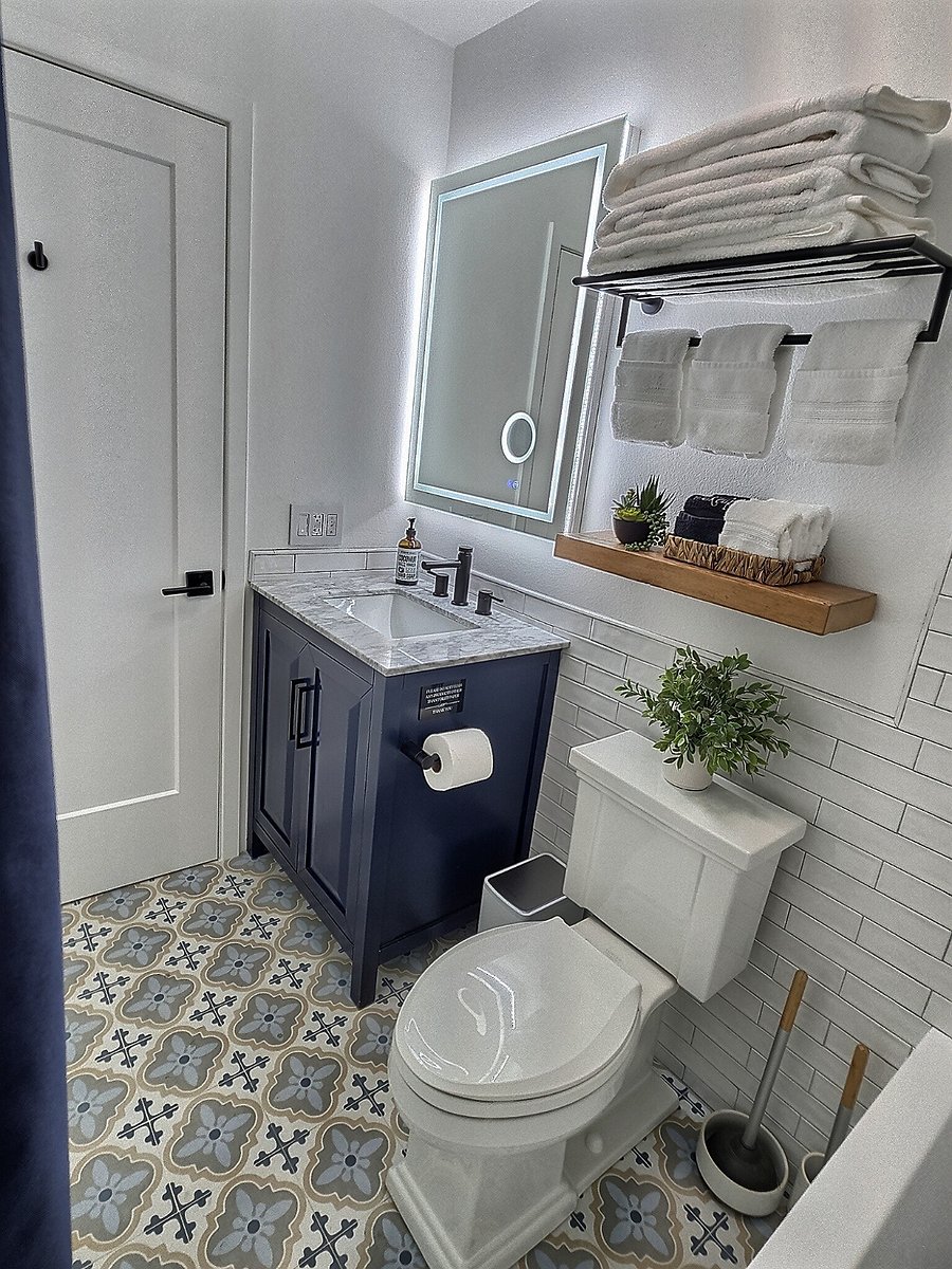 Hallway Bathroom