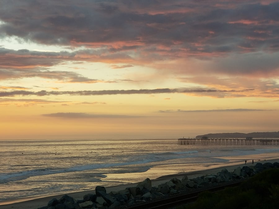 SAn Clemente Pier and Beach