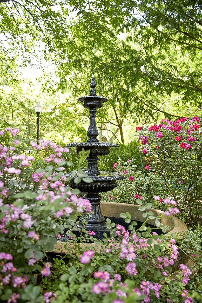Beautiful Van Vorst Park. Come here to enjoy fresh food at the Saturday farmers' market. Check community posts for events hosted here. 