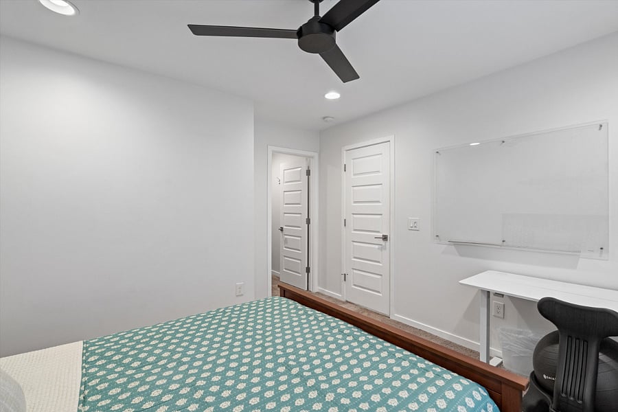 Work space in bedroom #2