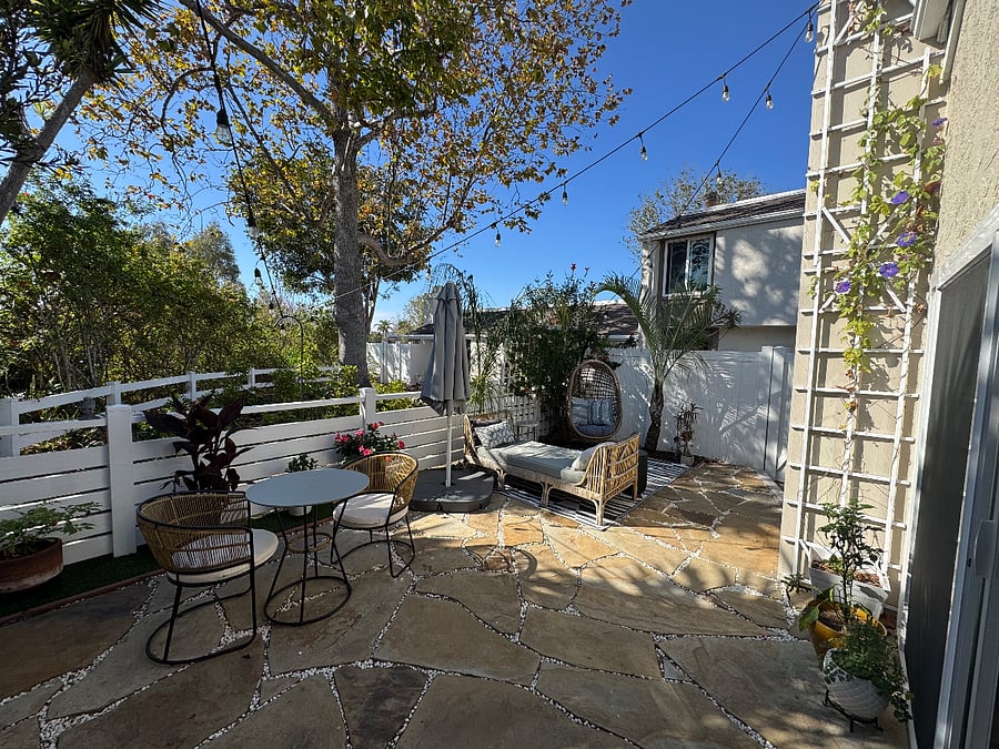 Back patio 