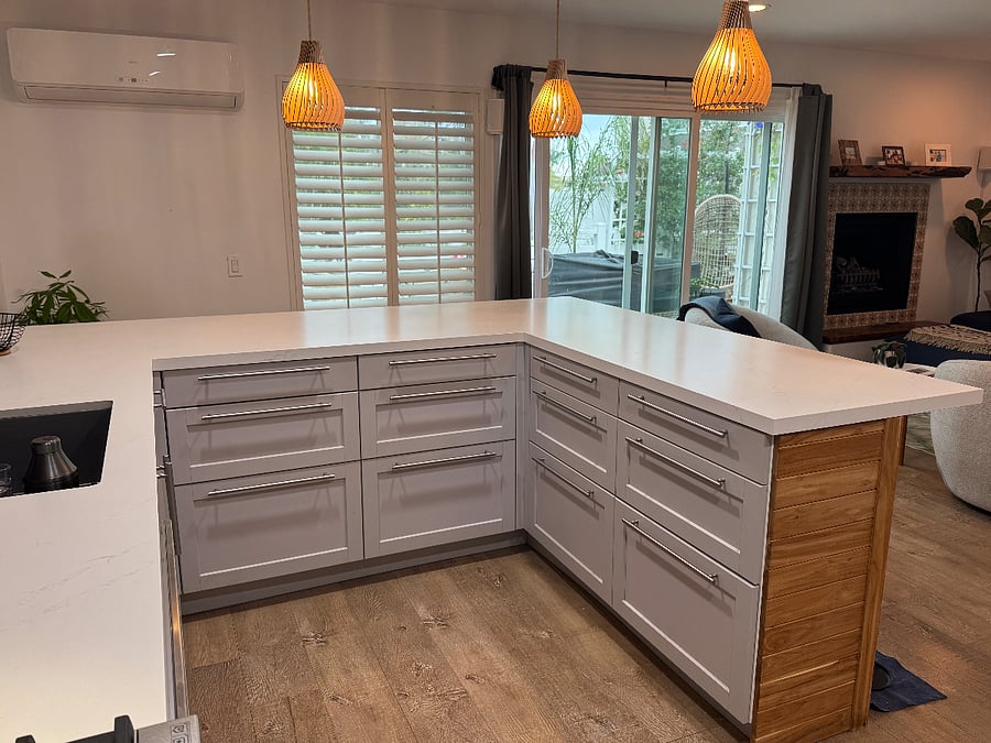Kitchen counter interior